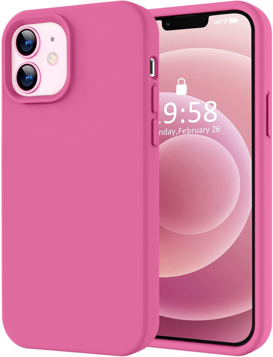 LOVE 3000 Designed for iPhone 15 Pro Case, Premium Silicone with [Soft Anti-Scratch Microfiber Lining] Shockproof Protective Phone Case for Holsters 6.1", Lavender Purple - Image 9