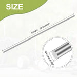 Awclub solid metal shaft rods package contents display