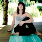 Hugger Mugger Nature Ultra Yoga Mat close up of variegated pattern