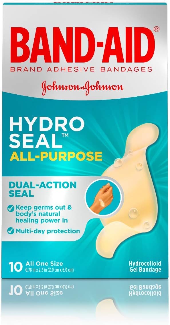PS Medical Band-Aid Hydro Seal All Purpose front view packaging