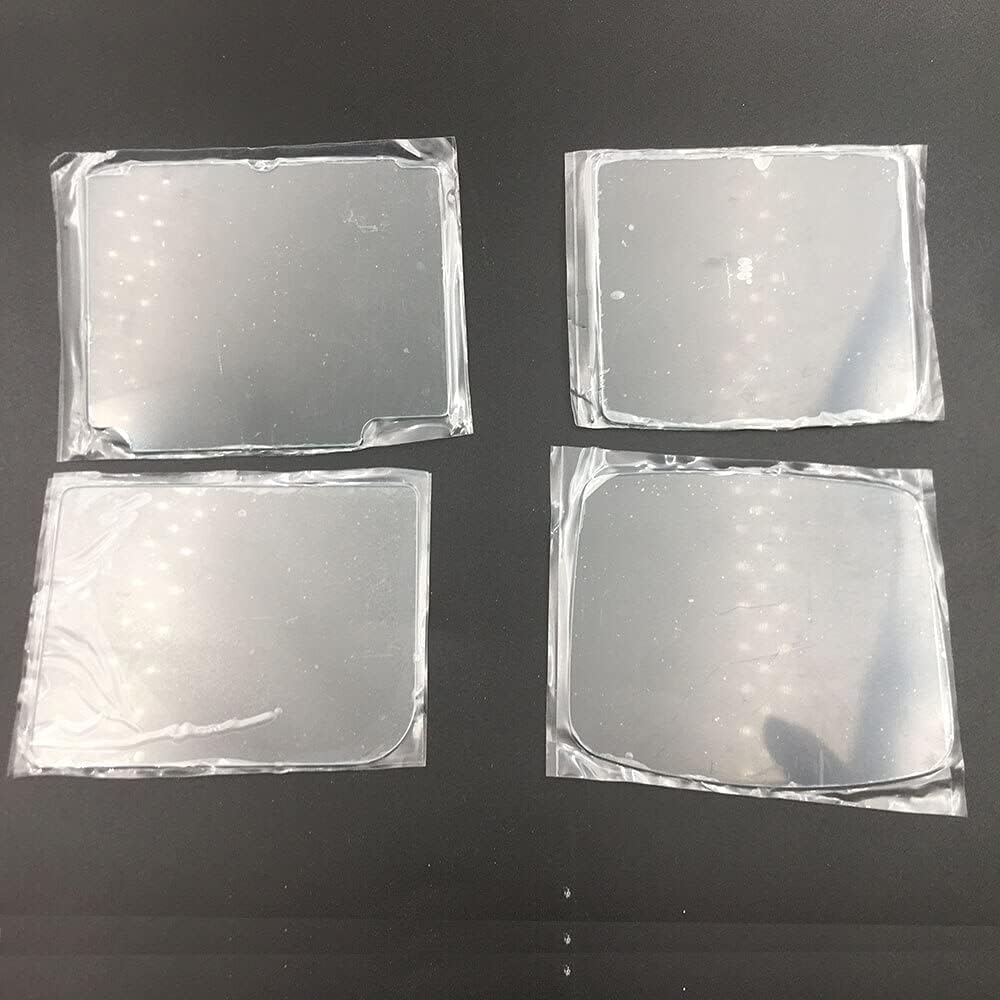 Limentea clear glass screen lens protector front view for retro console