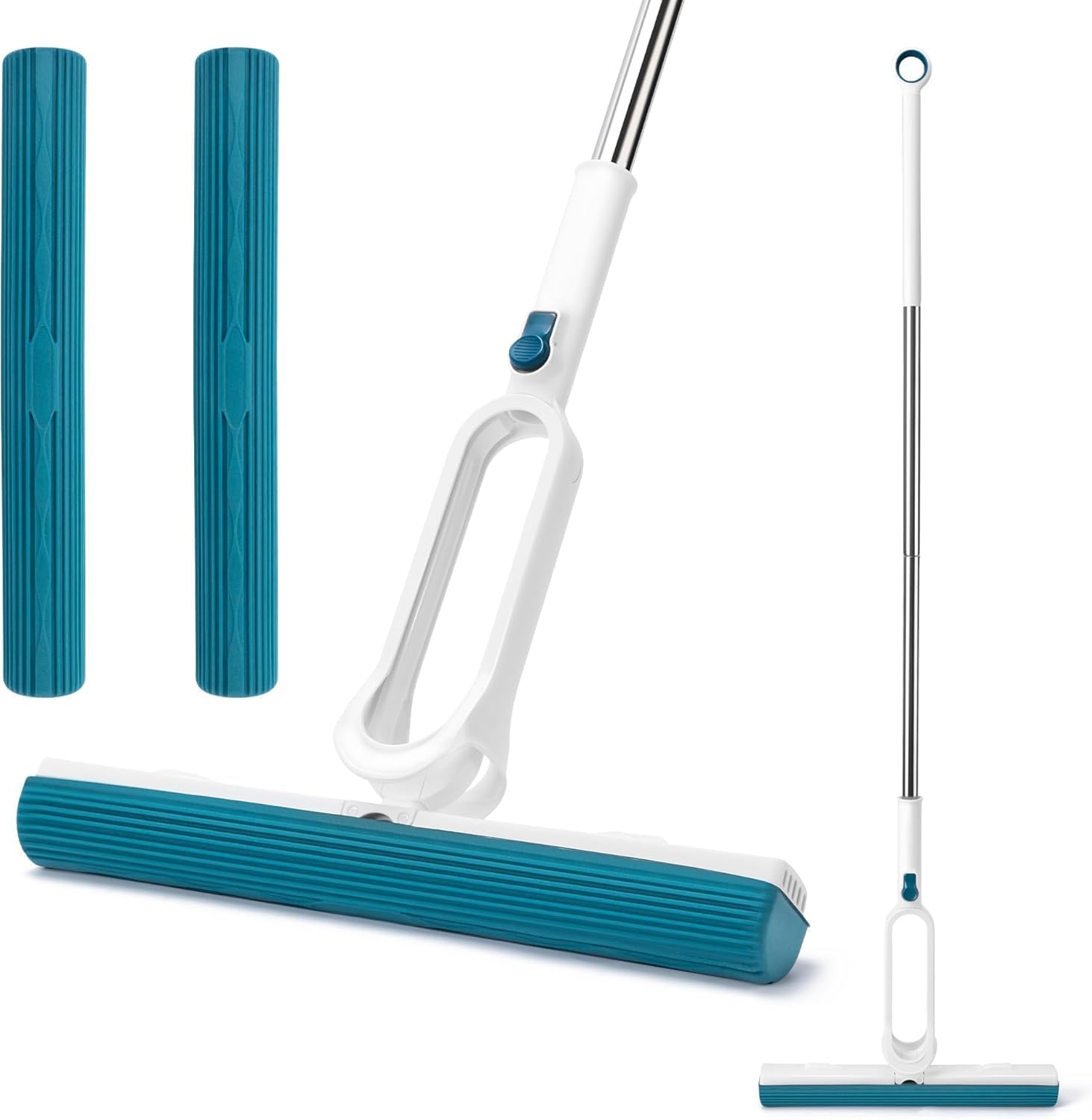 Ivyroll sponge mop for floor cleaning front view
