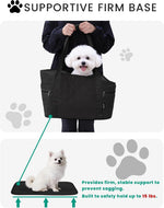 Interior view of soft plush pet carrier lining