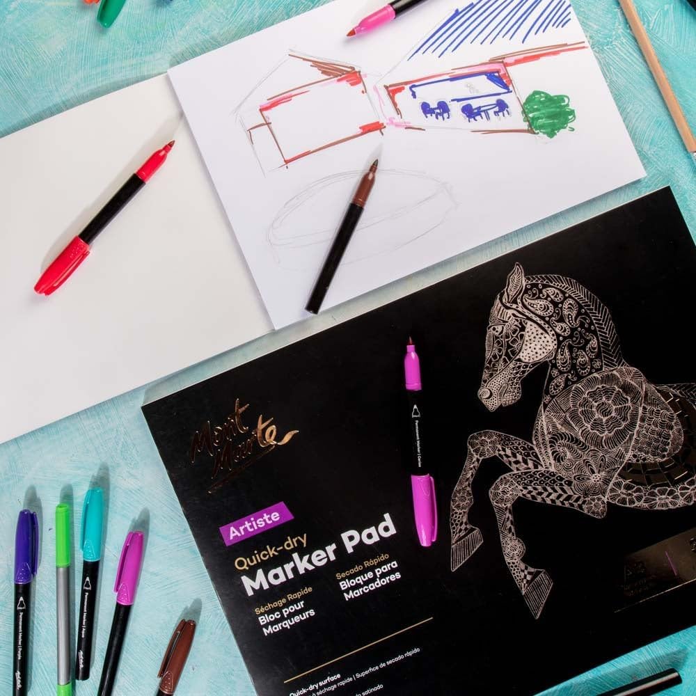 Quick Dry Marker Pad Artiste A3 30 Sheets 110gsm - Image 9