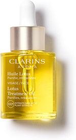 Clarins Lotus Face Oil front view bottle