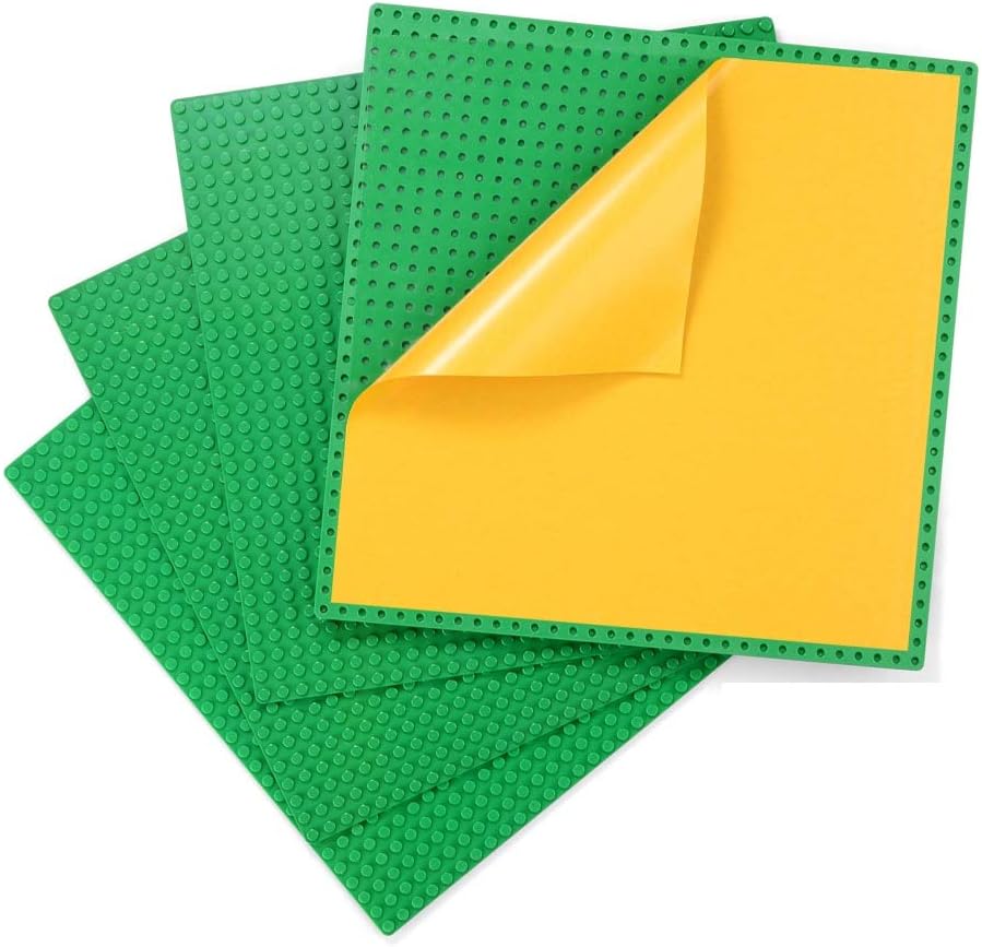 Mimax Peel and Stick Baseplates four pack front view