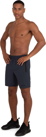 TCA training shorts featuring elasticated back waistband