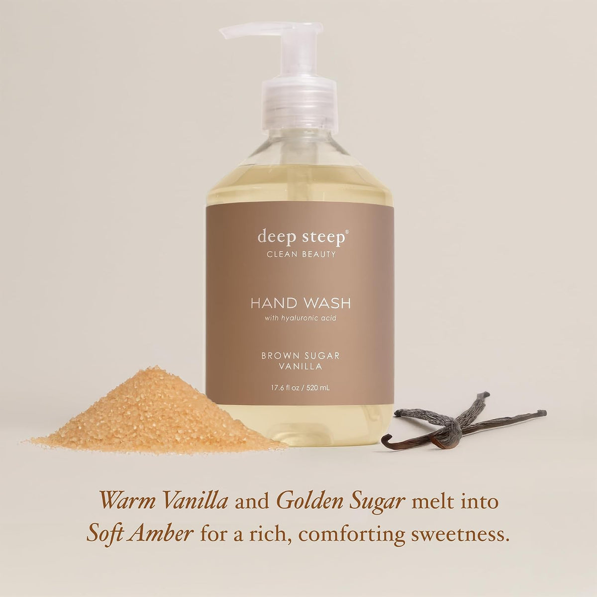 Deep Steep clean beauty hand cleanser texture showcase
