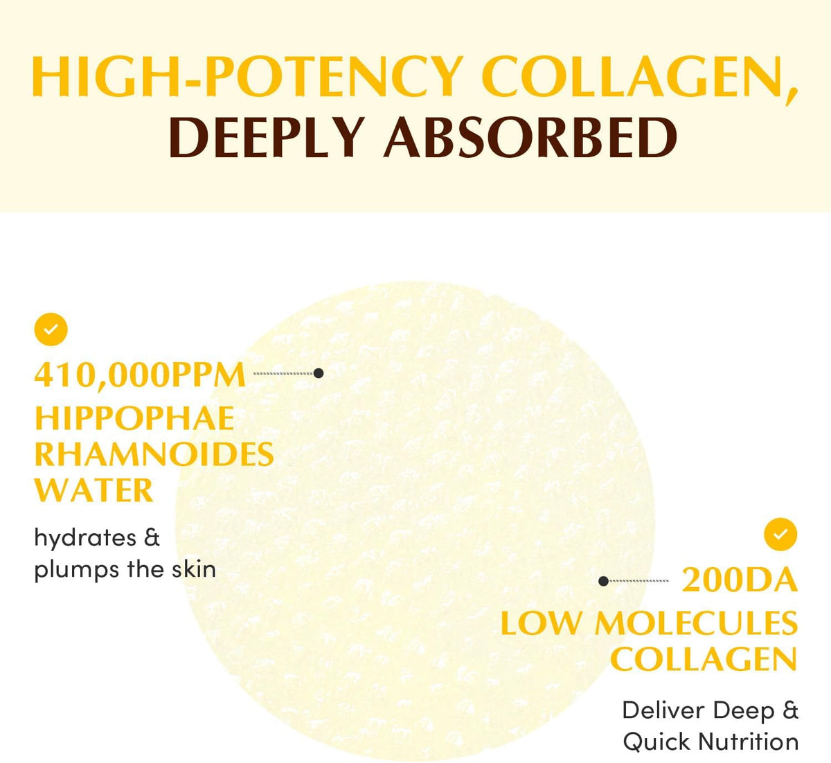 Demonstration of Eqqualberry collagen pads applied on skin