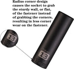 TUZkozs CR-MO impact socket featuring black phosphate finish
