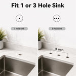 BWE sink deck plate bottom view with foam gasket