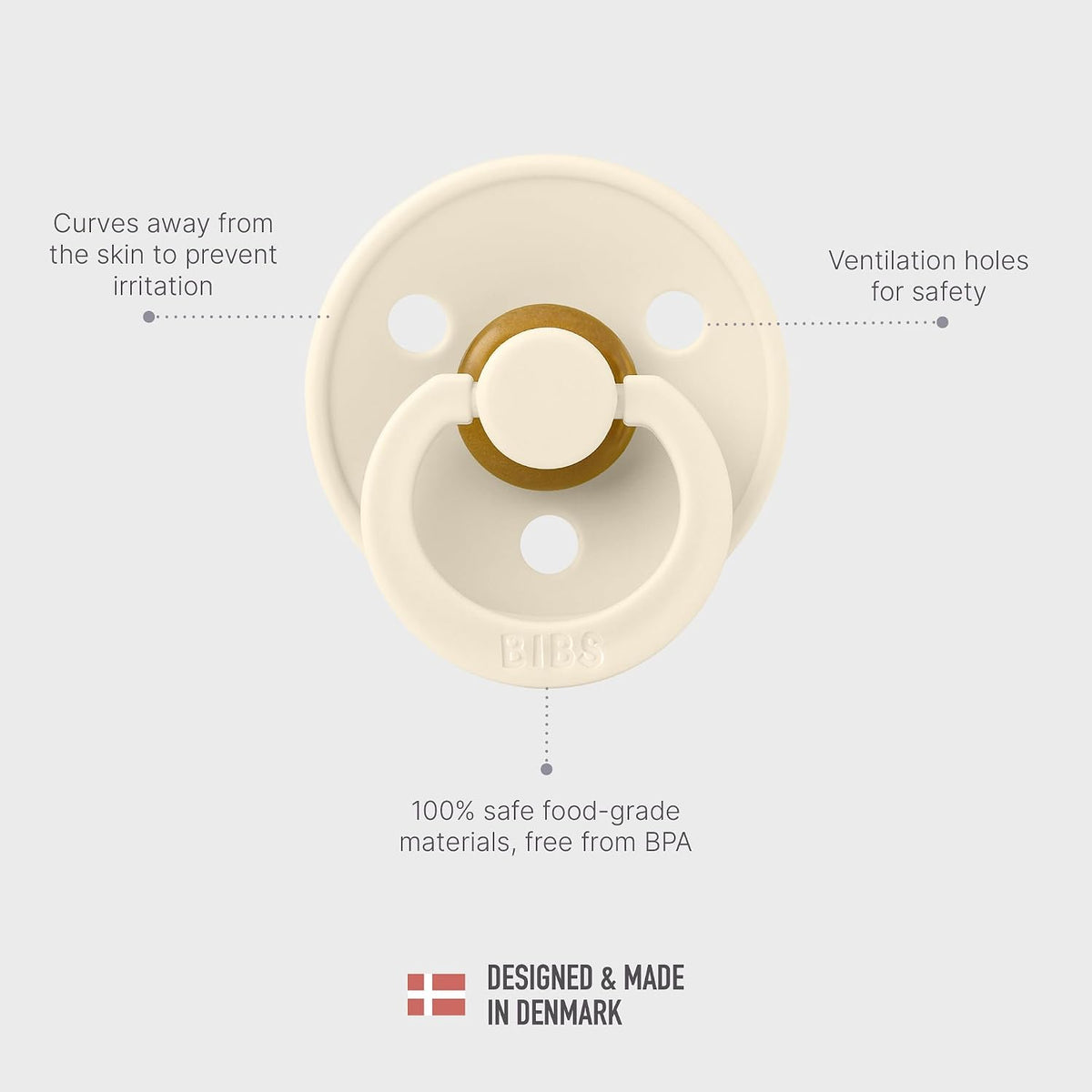 Bibs size 0-6 months pacifier shield angle
