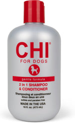 CHI for Dogs Deep Moisture Shampoo pH Balanced Hydrating Dog Shampoo Dry Skin Ionic Technology Soft Shiny Coat 16 FL OZ Made USA - Image 9