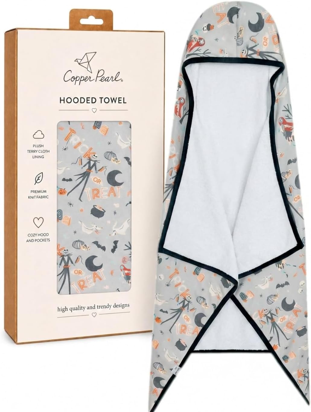Copper Pearl Hooded Bath Towels Premium Knit/Terry Cloth Baby Towels with Hood, Pockets, and Cool Designs - Great to Gift and Make Bath Time Fun - Baby Bath Towel, Bloom - Image 15
