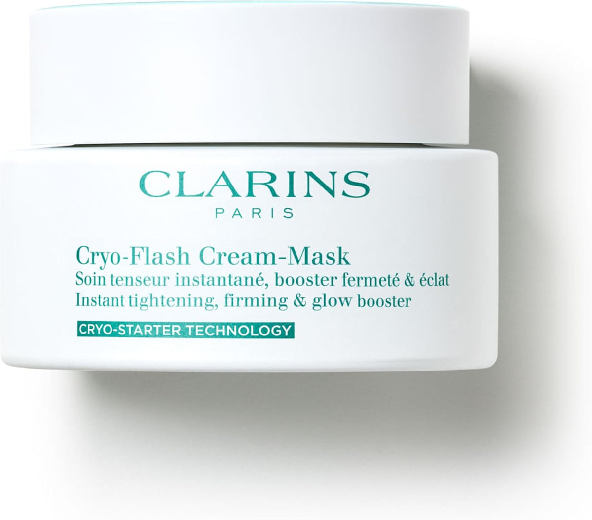 Clarins Cryo-Flash Face Mask front view jar packaging