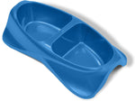 Van Ness double dish large front view pet bowl