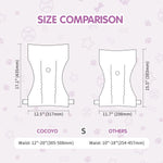COCOYO small size female dog diapers showcasing the leak proof protection barriers
