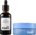 Dear Klairs Blue EGF Resilient Firming Duo serum and patch set
