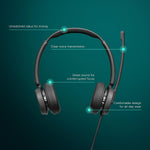 EPOS Impact 460T wired headset side profile and headband adjustment