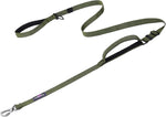 Hotsky Tactical Dog Leash Heavy Duty for Medium Large Dogs that Pull,4-6Ft Strong Bungee Shock Absorbing No Pull Dog Leash with Padded Double Handle and Car Seatbelt,Purple Camo - Image 15