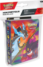 Pokemon TCG mini portfolio back view and packaging details