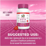 MaryRuth's Biotin Gummies sugar free vegan hair skin nails formula