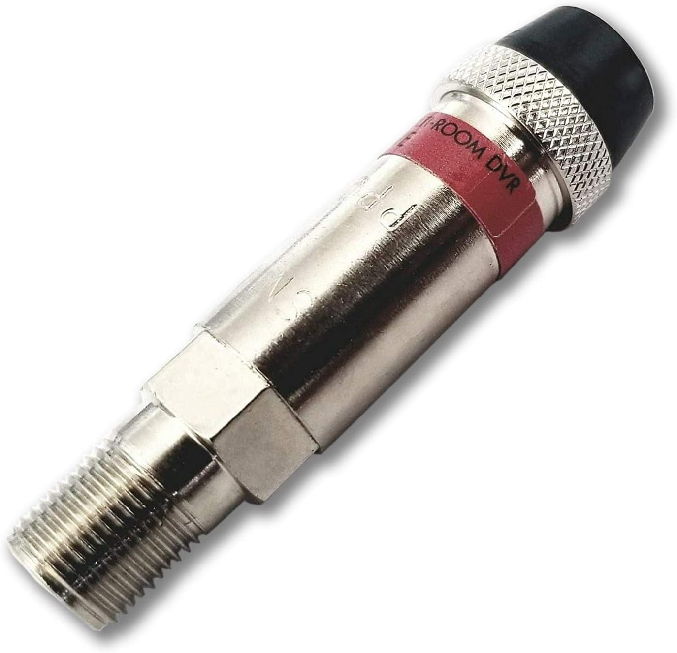 C.P. Company PPC SNLP-1GCW MoCA Point of Entry coaxial filter front view showing premium metallic body and connection ports for home network isolation