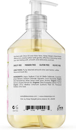 Deep Steep Magnolia Breeze hand soap pump bottle lifestyle display