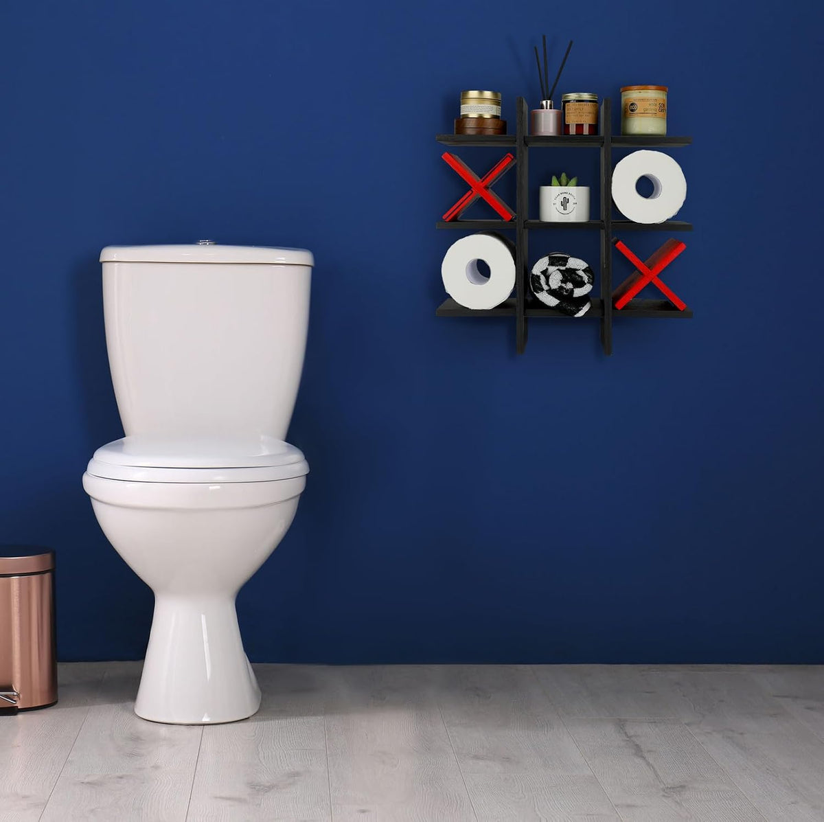 Weysat tic tac toe wall art full dimensions view