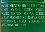 Two pack of Polaner real spearmint oil jelly side view on a clean background