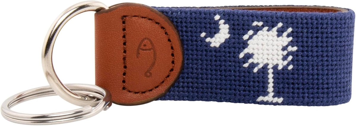 Huck Venture full grain leather key fob back design