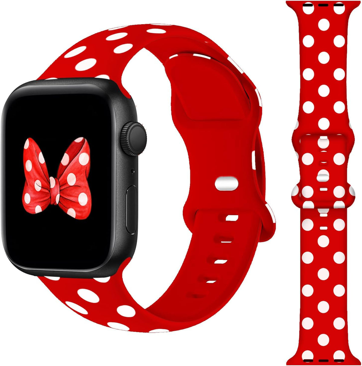 Compatible 38mm Apple Watch Bands for Women 40mm 41mm 42mm 44mm 45mm, iWatch Bands for Women Strap Wristbands Women Polka Dot Apple Watch Band Compatible Apple Watch Series Ultra 8 7 6 5 4 3 2 1 SE - Image 13