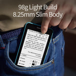 Obook5 32GB e-reader showing text on high-resolution screen