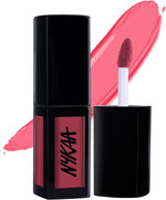 Nykaa matte to last liquid lipstick dilli 07 front view tube packaging