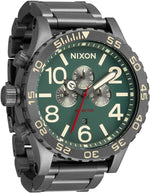 NIXON 51-30 Chrono A1389-300m Water Resistant Men's Analog Fashion Watch | (51mm Watch Face, 25mm Stainless Steel Band) - Image 9