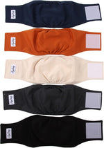 JoyDaog Reusable Dog Belly Bands for Male Dogs Diapers,5 Pack Premium Washable Dog Diapers Male Puppy Nappies Wrap,M - Image 10