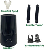 Reptile Humidifier and Fogger, 2.5L Terrarium Humidifier with Dual Adjustable Tubes for Two Tanks, Compact Reptile Mister for Vivarium Plants - Image 9