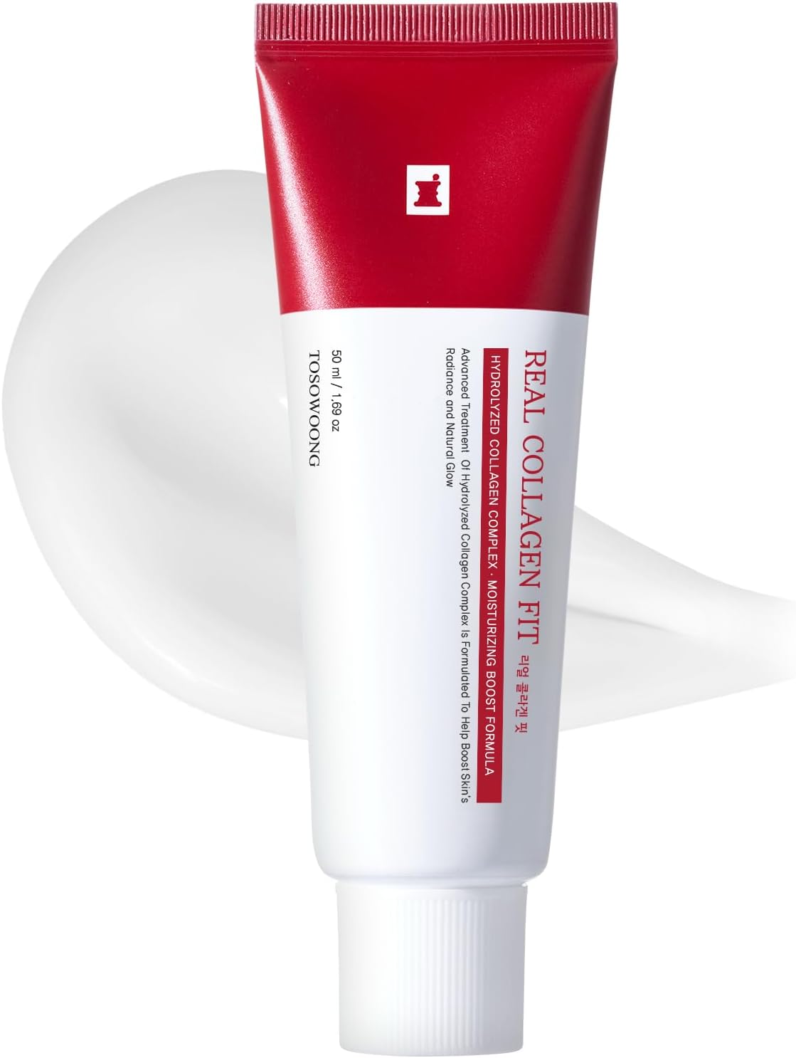TOSOWOONG Rice Glow Milky Toner packaging highlighting the rice water and niacinamide ingredients.
