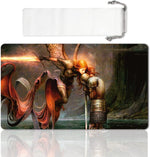 LIUYANZE Damnation artwork game mat displayed in use