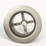 Permaflow bathtub drain assembly with gasket and brass fittings