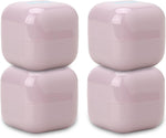 Bliss Travel Jars Set - 4 Piece 0.5oz Square Leak Proof Travel Size Containers with Lid and Spatula - Portable Refillable Containers for Toiletries, Liquids, Creams & Accessories, Spiral Sage Combo - Image 9