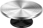 Kootek Aluminum Cake Stand Turntable for Party, Base Giratoria Para Pastele | Heavy-Duty, Smooth Rotation, Non-slip, 12" Cake Spinner for Decorating Display, Baking Supplies Tools for Beginner & Pros - Image 12