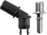 MOTOALL replacement PCV valve elbow connector with integrated O-ring