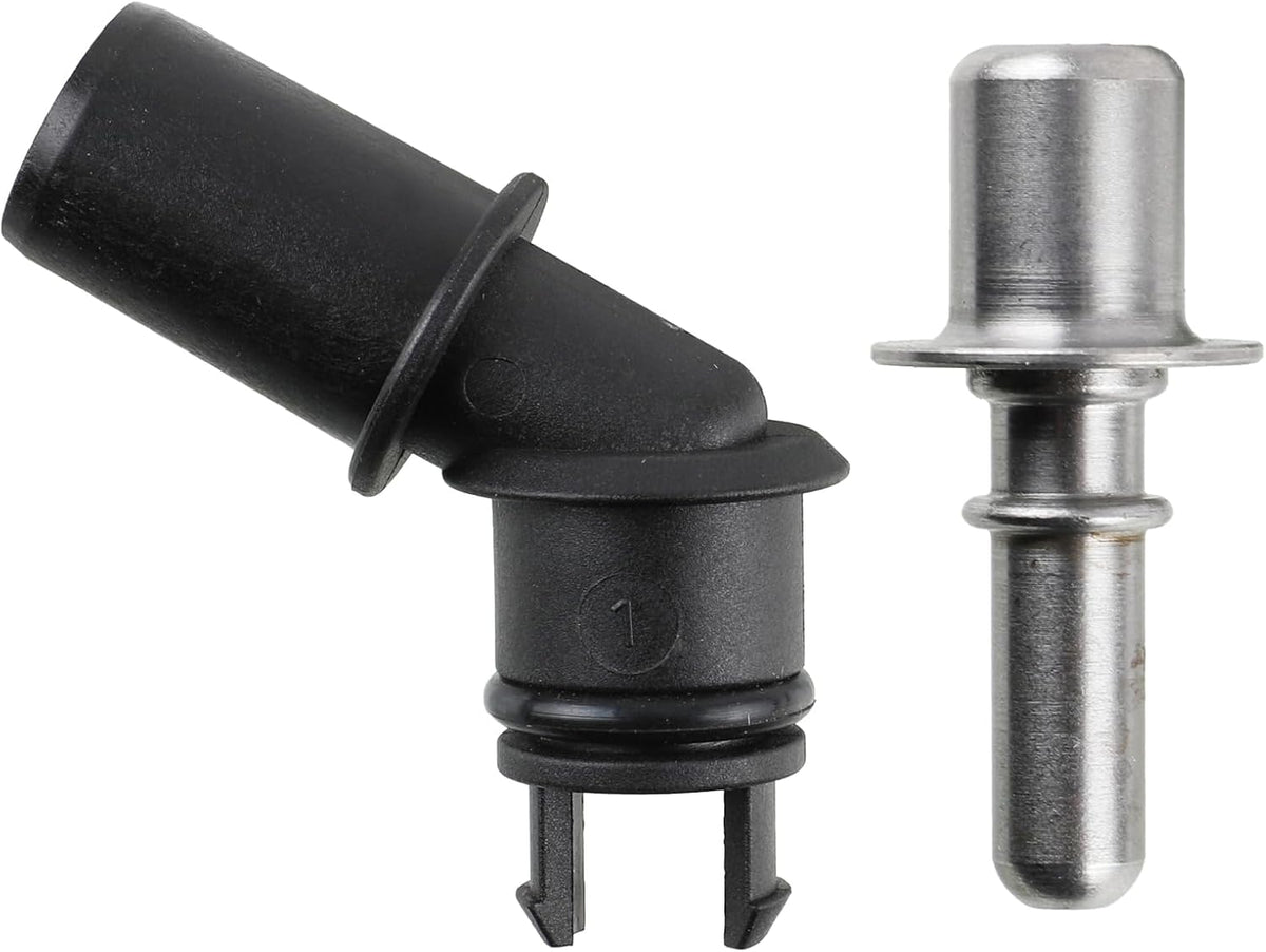 MOTOALL replacement PCV valve elbow connector with integrated O-ring