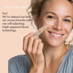 Hey Honey concealer light to medium shade swatch on skin