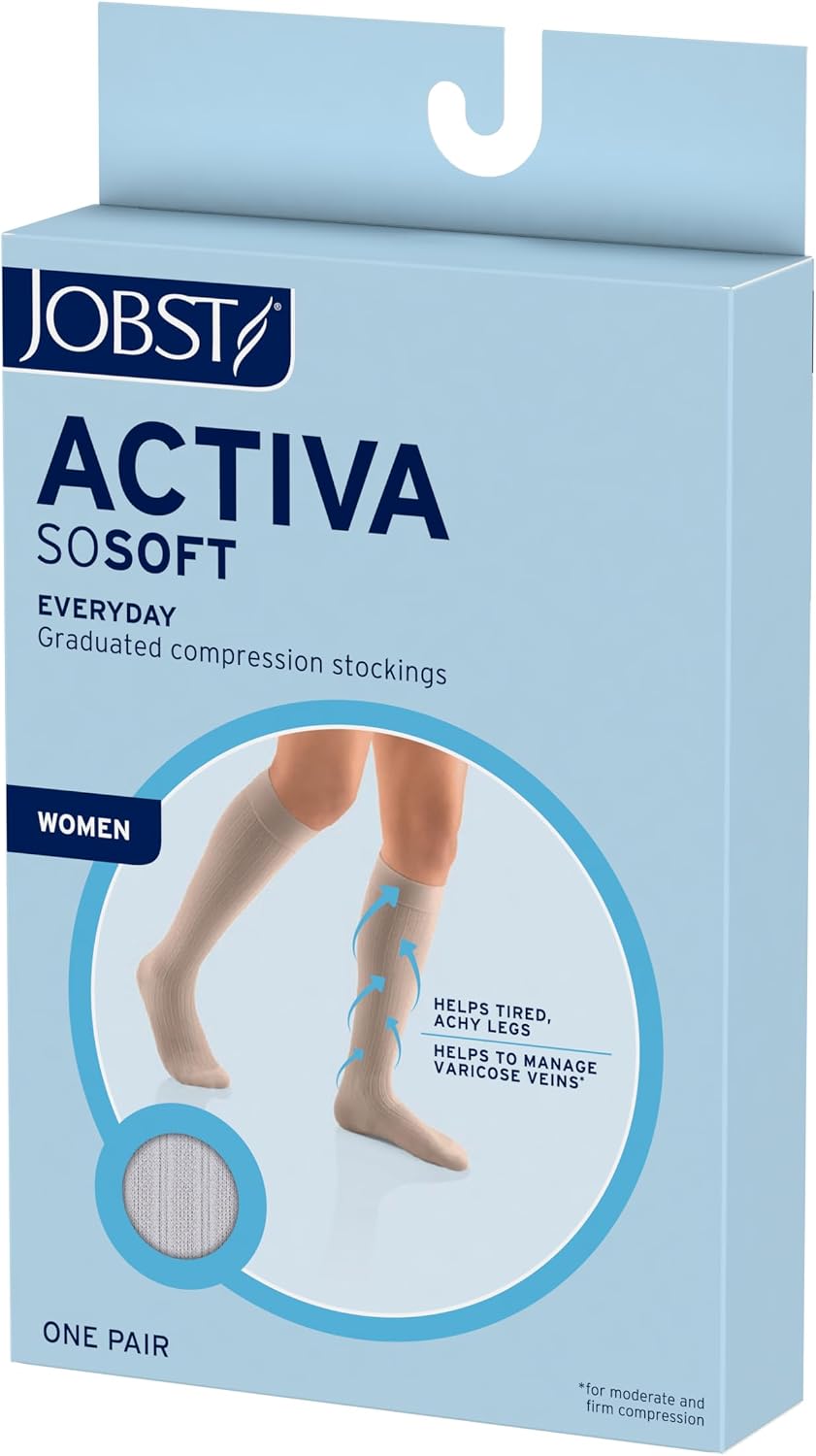 JOBST ACTIVA SoSoft compression socks front retail box view