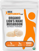 Vegan and gluten free dietary supplement powder for focus and immune support by BulkSupplements