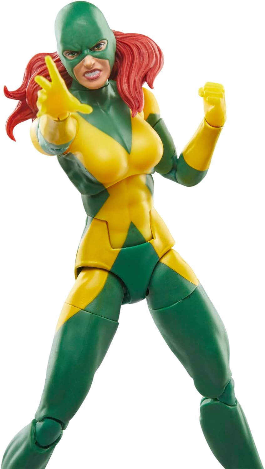 Marvel Legends Jean Grey X-Factor figure showing alternate masked head