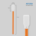 AAwipes cleanroom swabs large flat square head