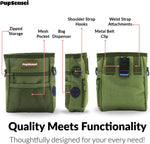 PupSensei oxford polyester pet gear with pull out inner lining